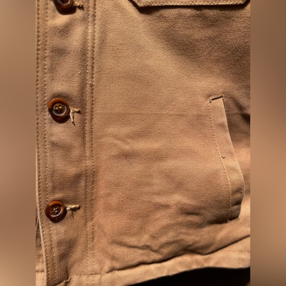 Men's Tan Jacket - Picture 9 of 9